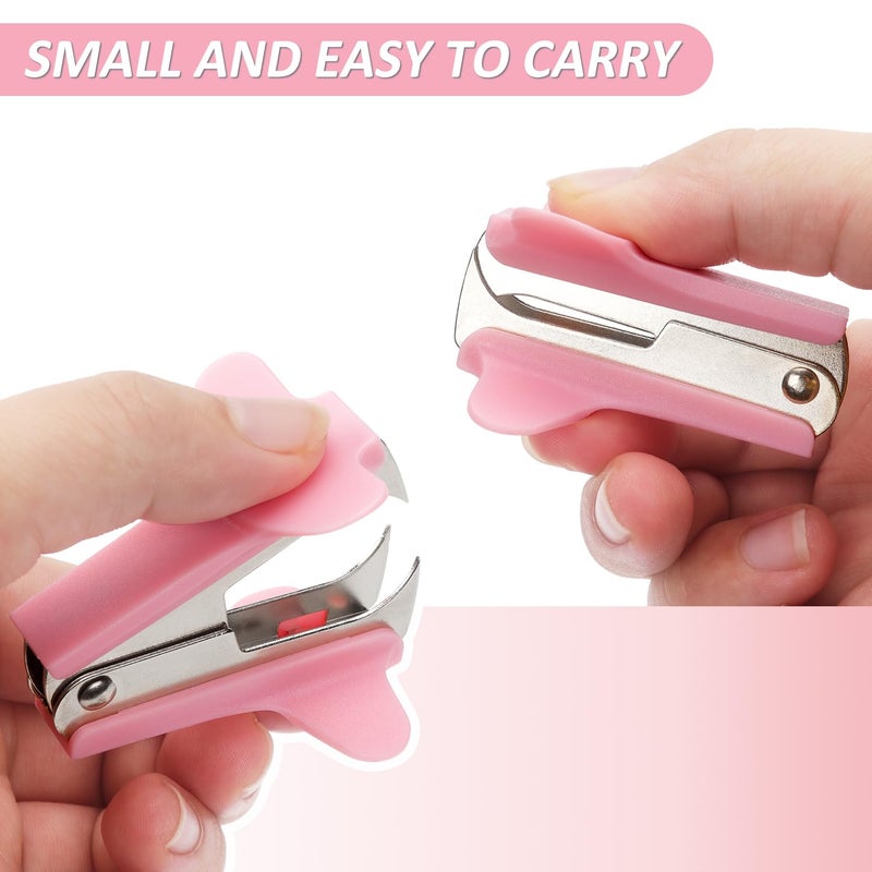 ZZTX 3 PCS Staple Remover Staple Puller Removal Tool for School Office Home 3 Pack (Pink, Blue, Purple) - Image 4